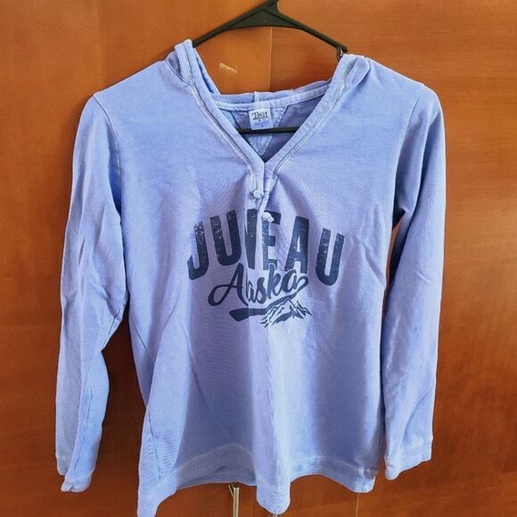 Women's "Juneau Alaska" hooded top - Picture 3 of 8